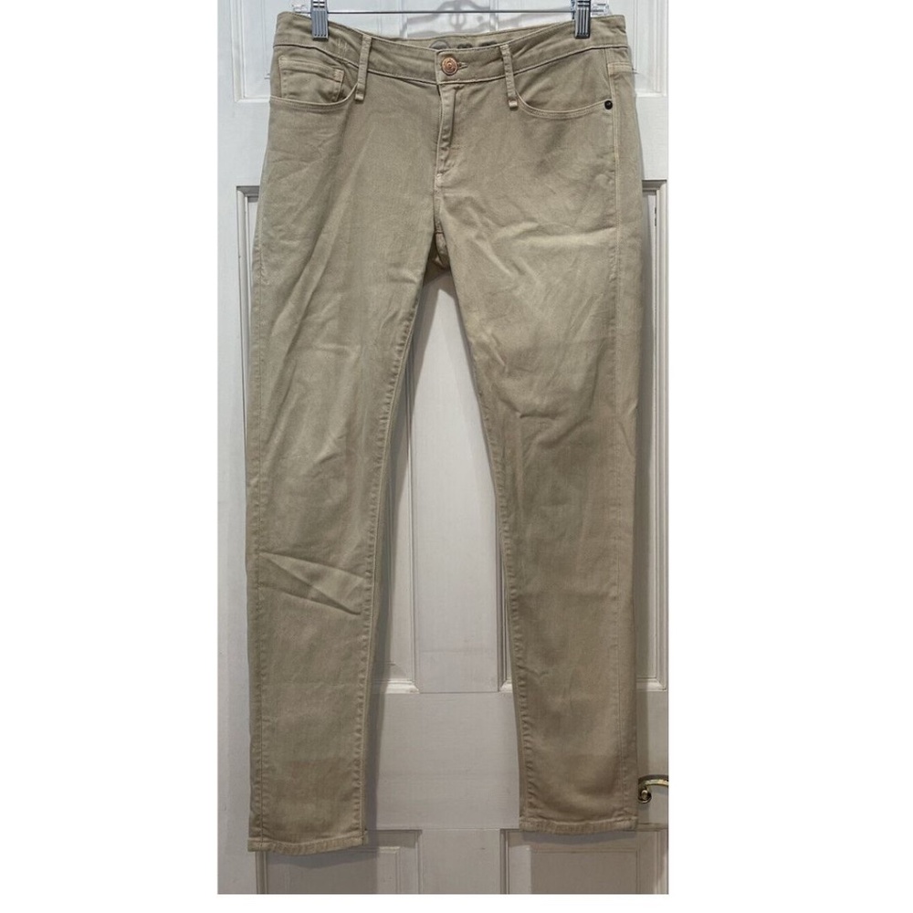 Earnest Sewn Harlan 7/8 Cigarette Leg Wheat Color Jeans Size 27 or 28 (30x29)